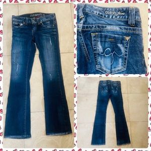 Guess Daredevil Boot Cut jeans Sz 27